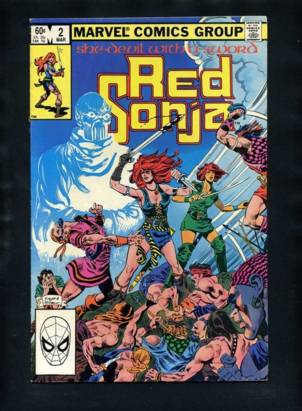 Red Sonja (V2) #2 VG 1983 Marvel Comic Book